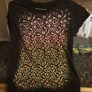 Cheetah t shirt wrangler